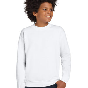 Gildan® Youth Heavy Blend™ Crewneck Sweatshirt.  18000B