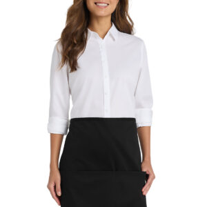 Port Authority® Easy Care Half Bistro Apron with Stain Release. A706