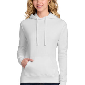 Port & Co™ Women's Core Fleece Pullover Hooded Sweatshirt LPC78H